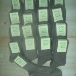 Socken aus Alpakawolle